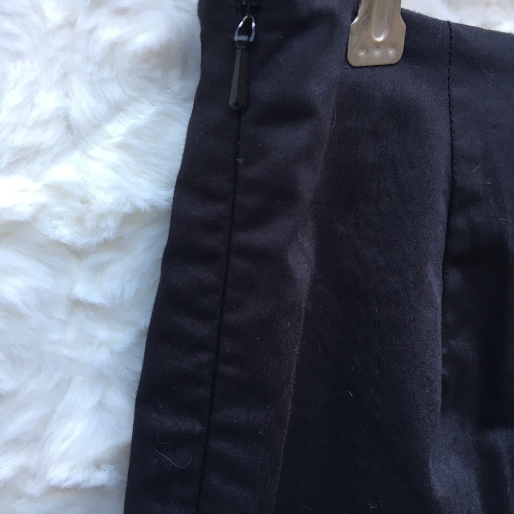 Talbots petite black cropped pants